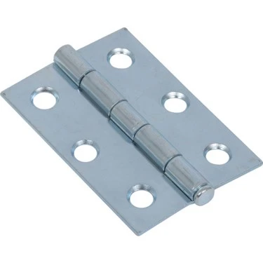 2-1/2" Light Narrow Hinge With Removable Pin, Zinc Plated Hillman Door Hinges