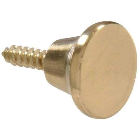 KNOBS 5/8 BRASS 2CD