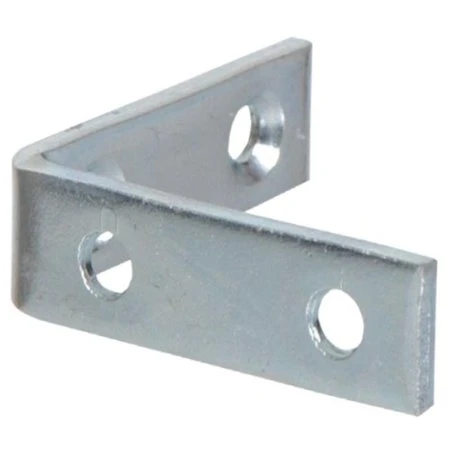 1 X 1/2" Zinc Plated Corner Brace Mending Plates - Hillman Model 851115