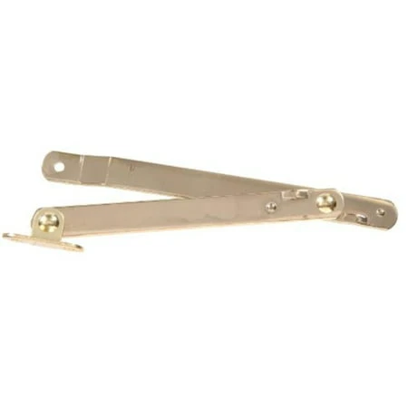 Left Side Folding Support, Brass Finish Hillman Mending Plates Model 851580