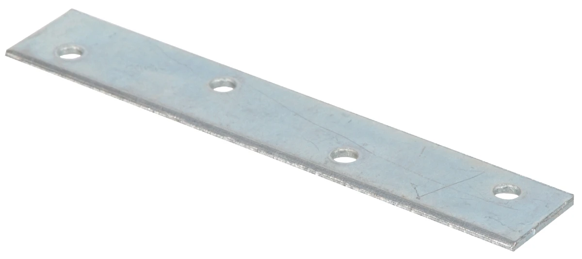 Hillman Group 851498 Zinc Mending Brace Plates 4 X 0.625 In. - Pack Of 5