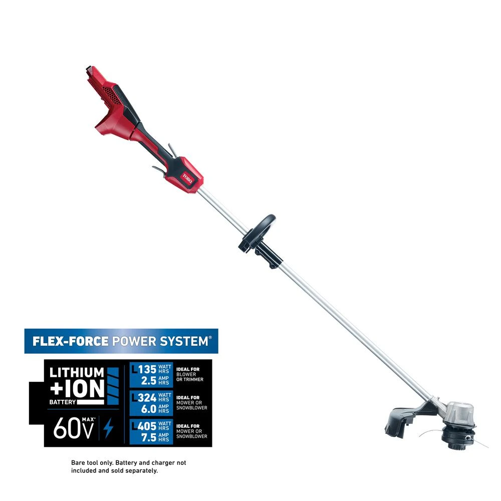 60-volt Max Brushless Cordless String Trimmer - Tool Only, 14 In./16 In.