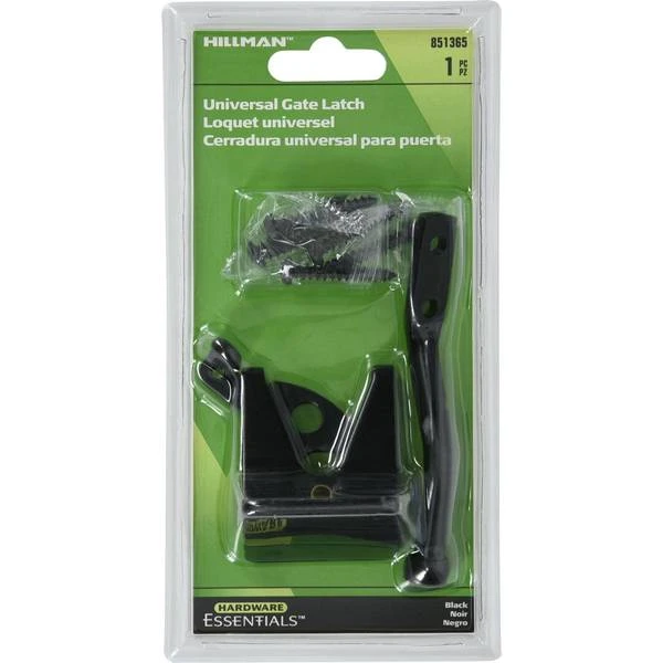 CD-UNIV GATE LATCH BLK