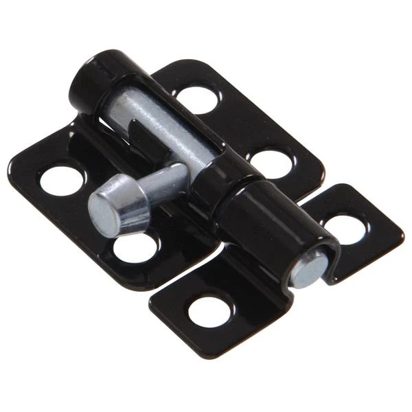 2 Inch Black Barrel Bolt - Model 851001 For Secure Locking
