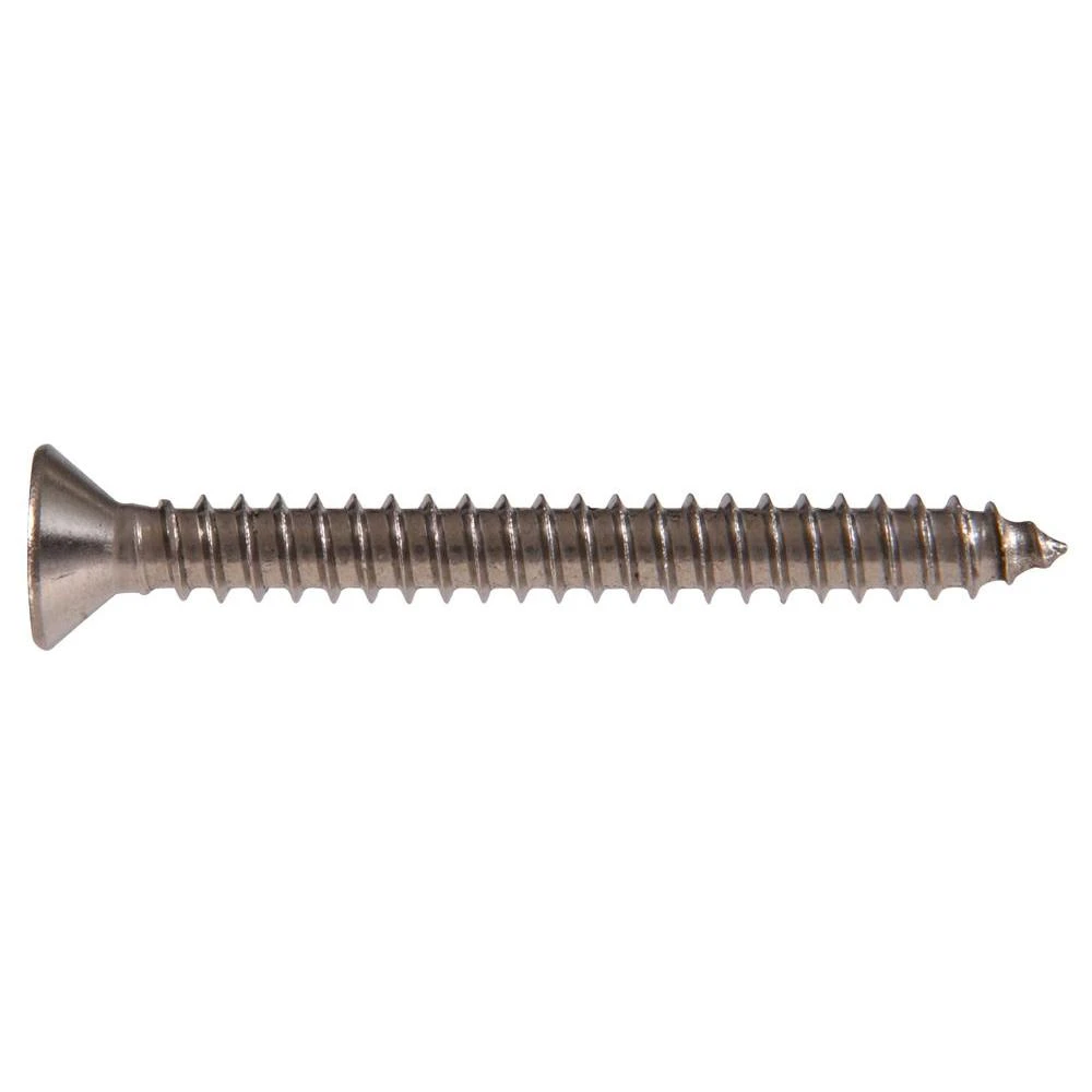 SS FH Phil Metal Screw 12