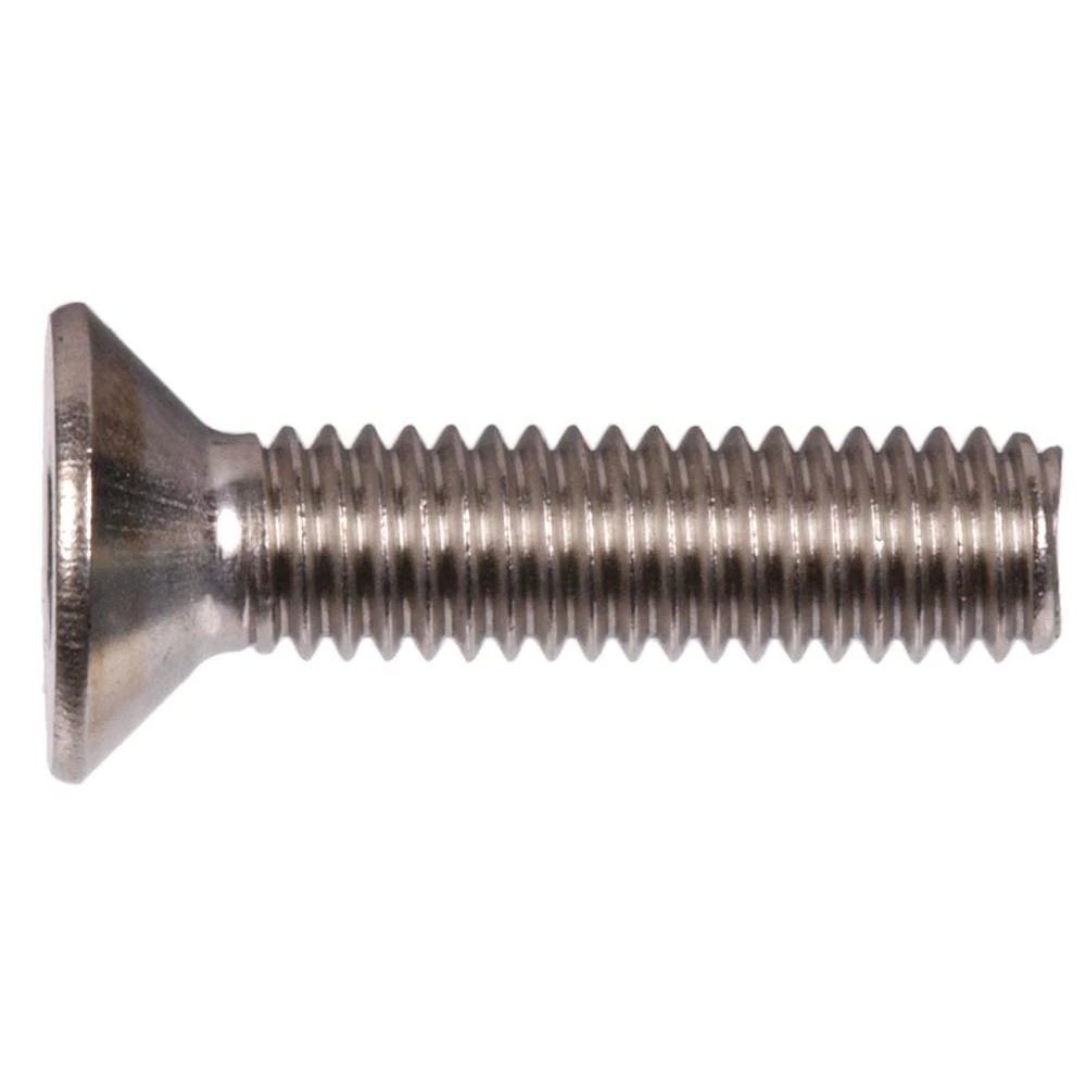 M5-0.8 x 20 mm Internal Hex Flat-Head Cap Screw (12-Pack)