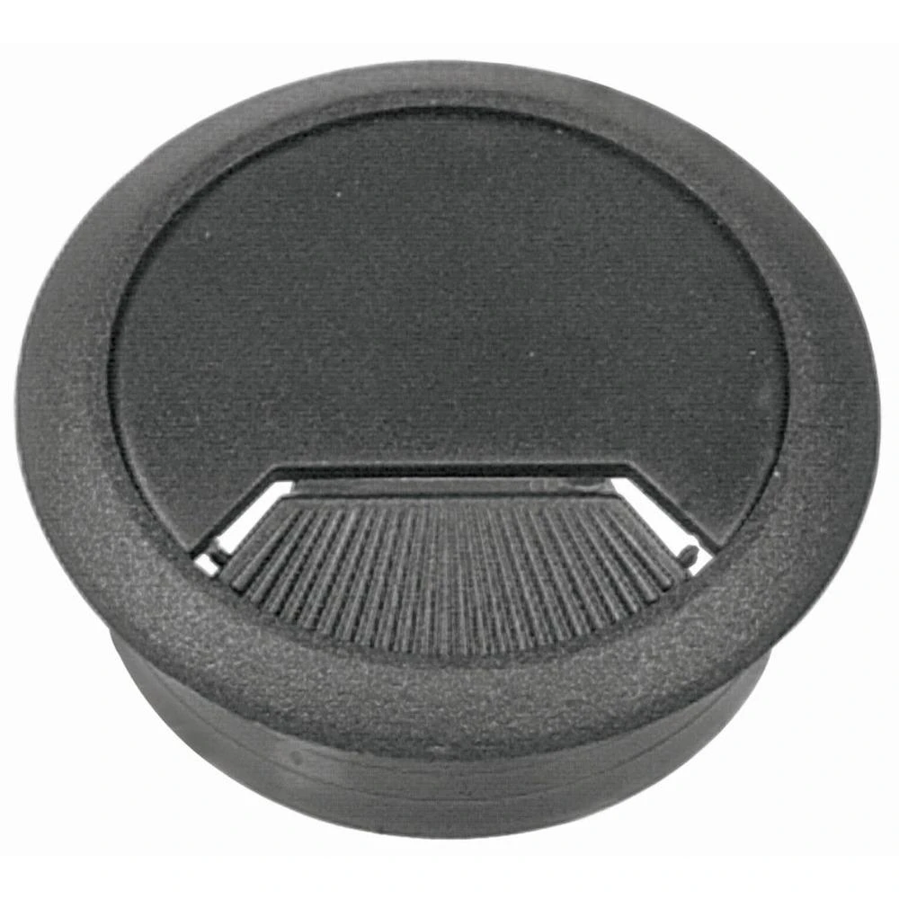 2-3/8-inch Plastic Desk Grommet For Cable Management