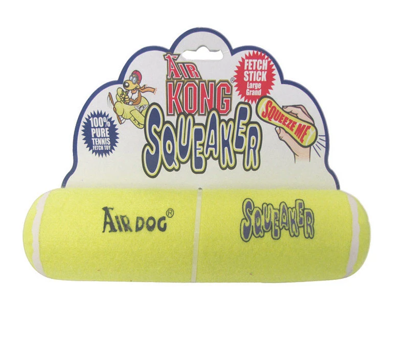 Multicolored Fabric Squeaker Fetch Stick Dog Toy - Large Size