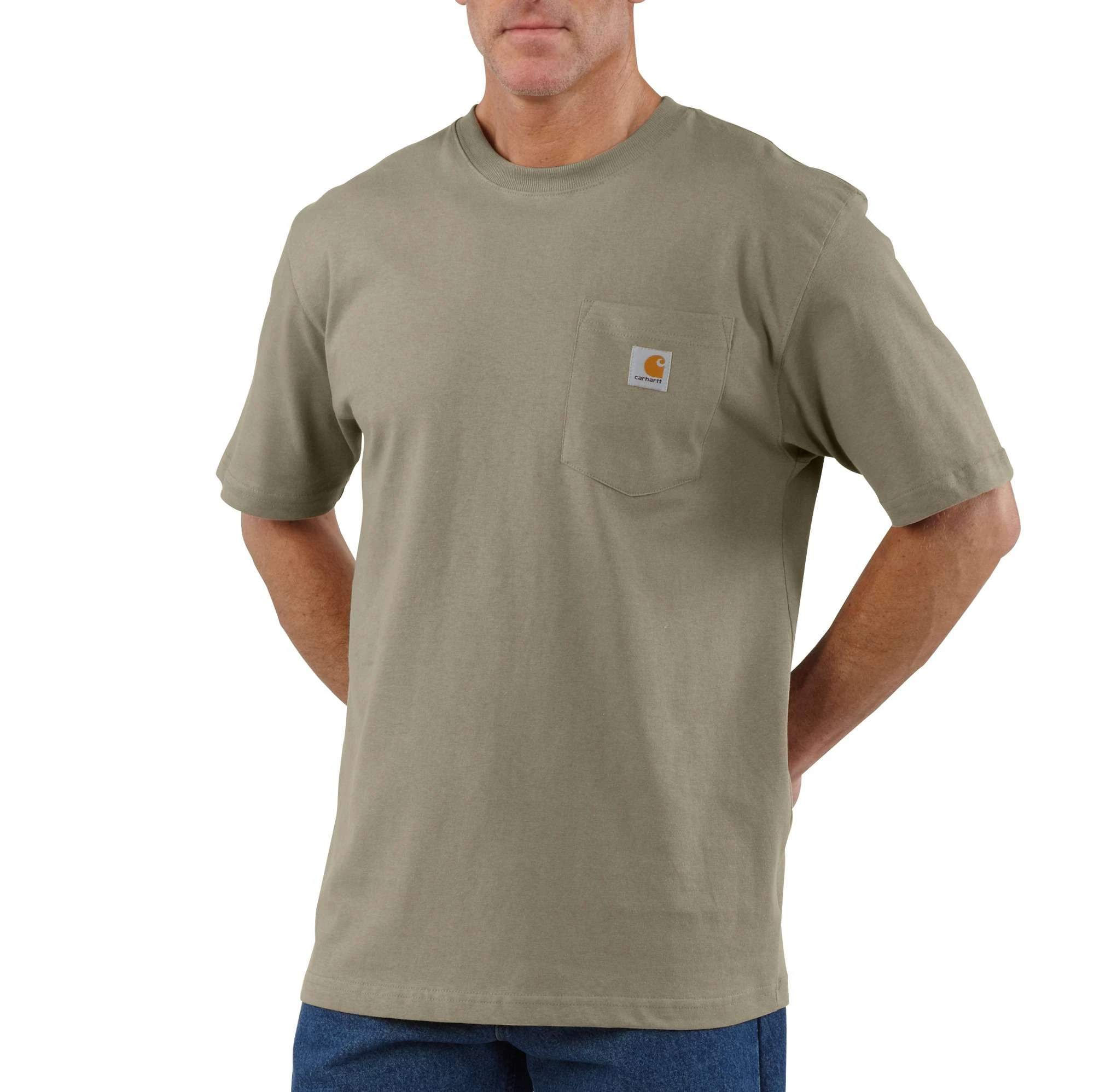 Desert Color Tall Large Pocket T-Shirt