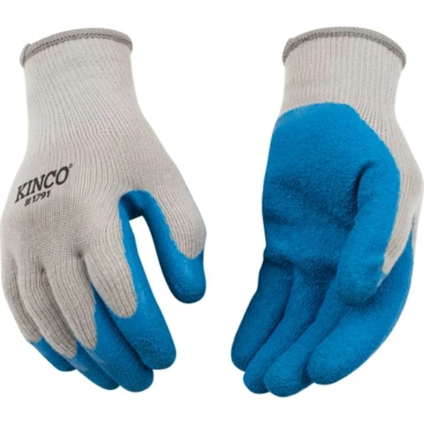Polyester Gray Gloves, Men's L