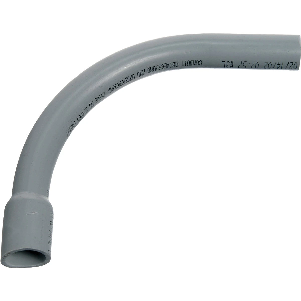 2 Inch Schedule 40 90 Degree Standard Radius Belled End Pvc Elbow