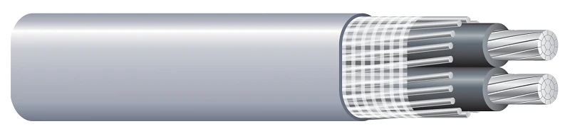 250 Ft. 4/0-4/0-4/0 Awg 3-conductor Service Entrance Cable