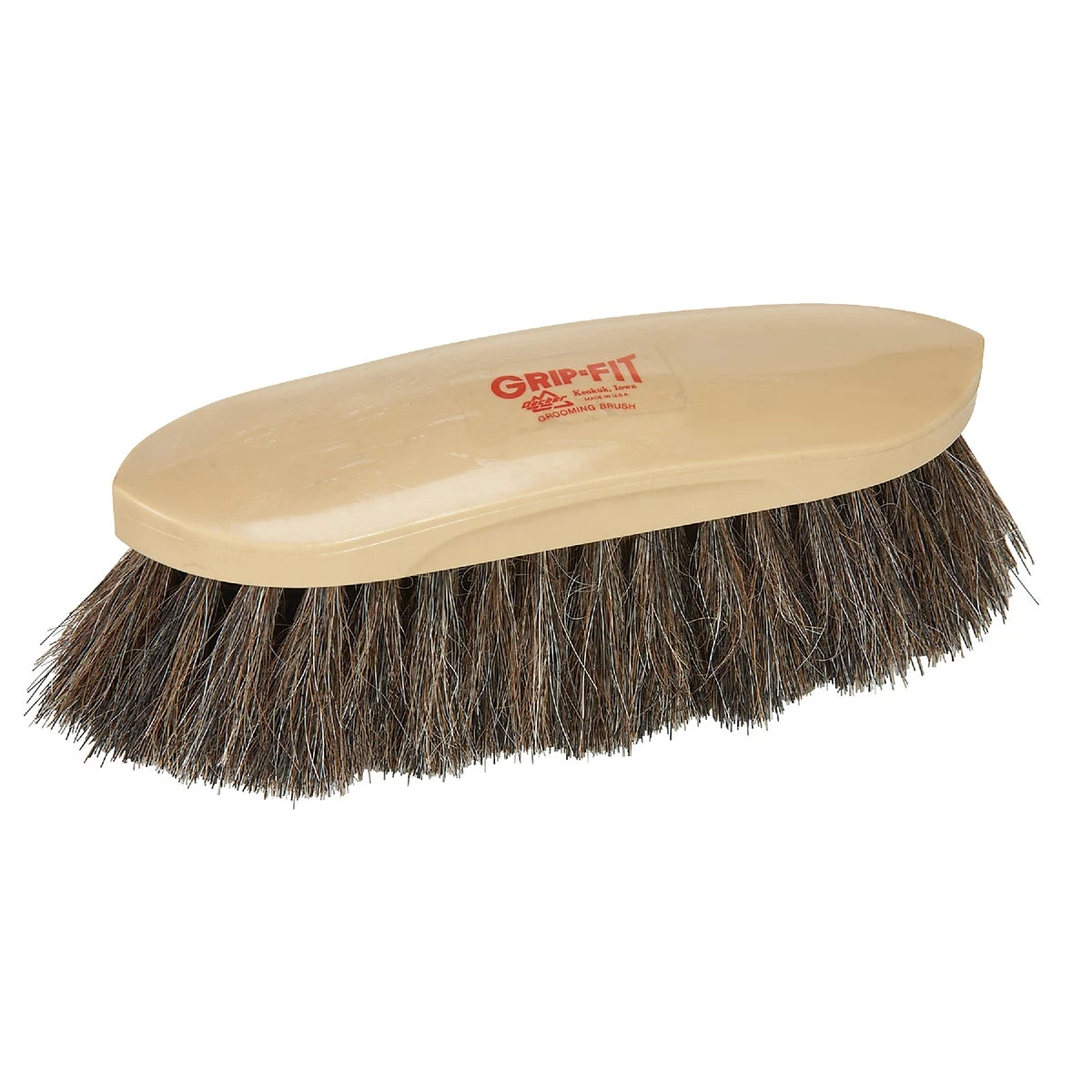 Horse Hair Grooming Brush for Animal Care and Coat Maintenance