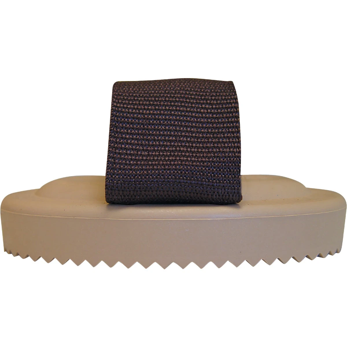 Flexible Curry Comb with Assorted Strap Colors for Grooming