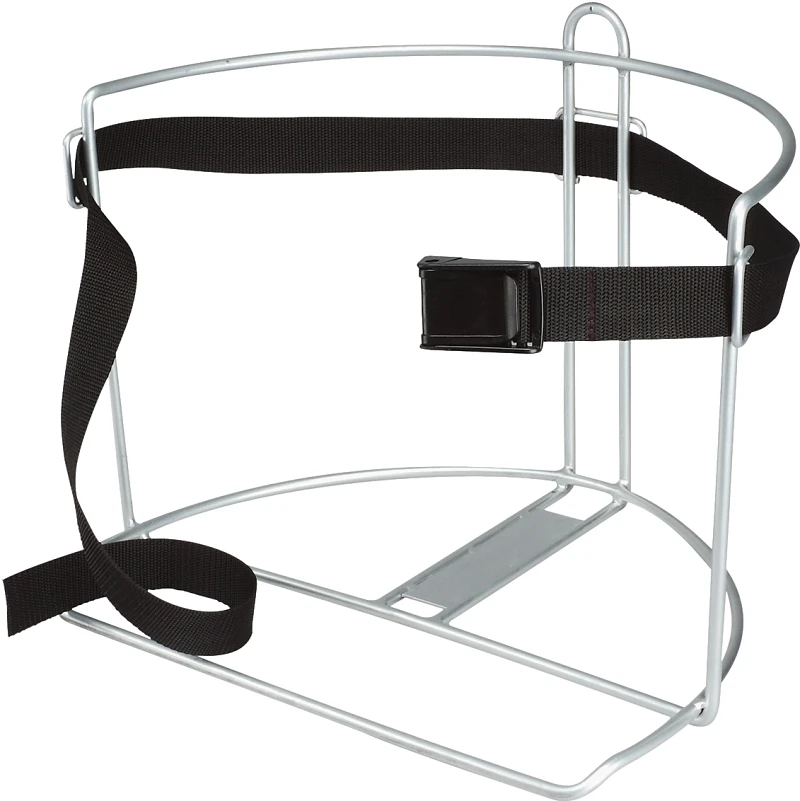 2-5 Gallon Gray Metal Beverage Cooler Rack With Heavy-duty Wire