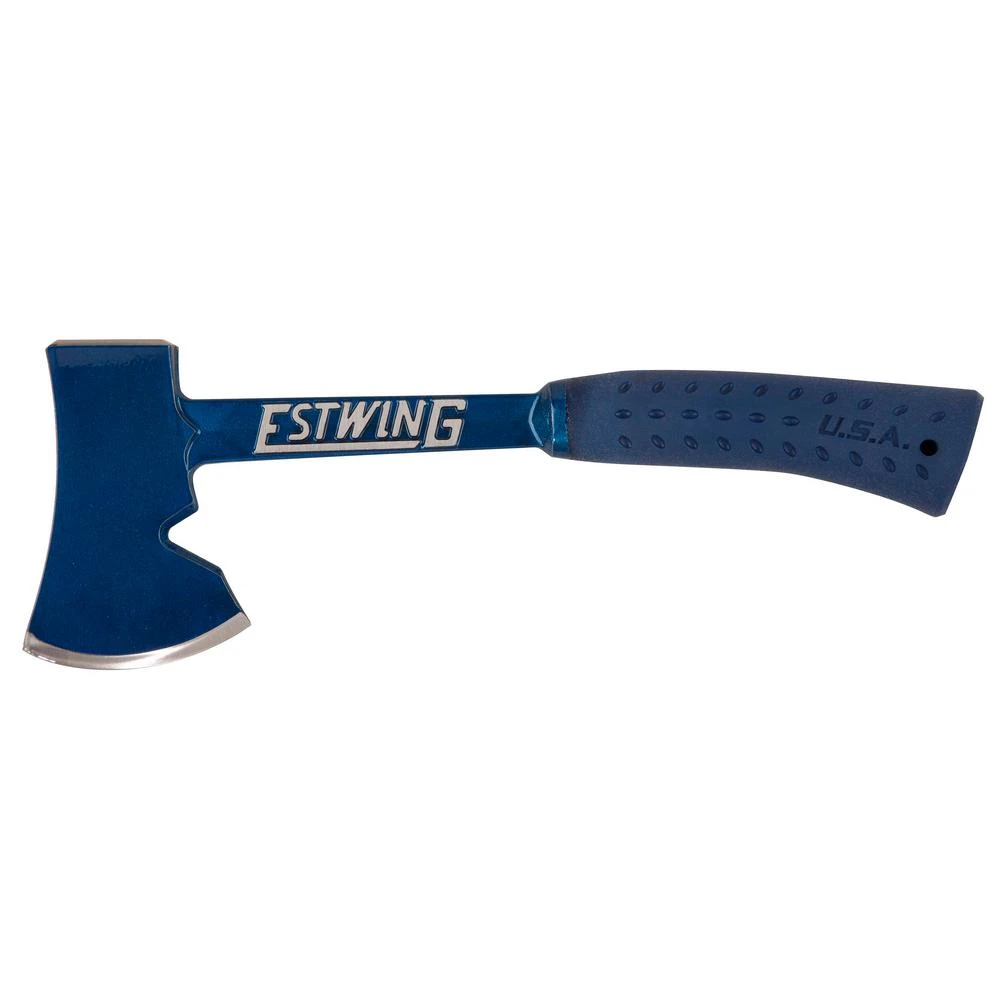 Camper's Axe with Protective Sheath, 15 Inch Overall Length