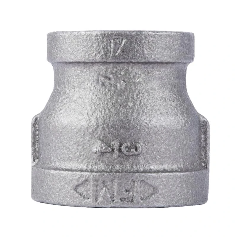 1-1/4 In. X 3/4 In. Fpt Reducing Galvanized Coupling - Malleable Iron