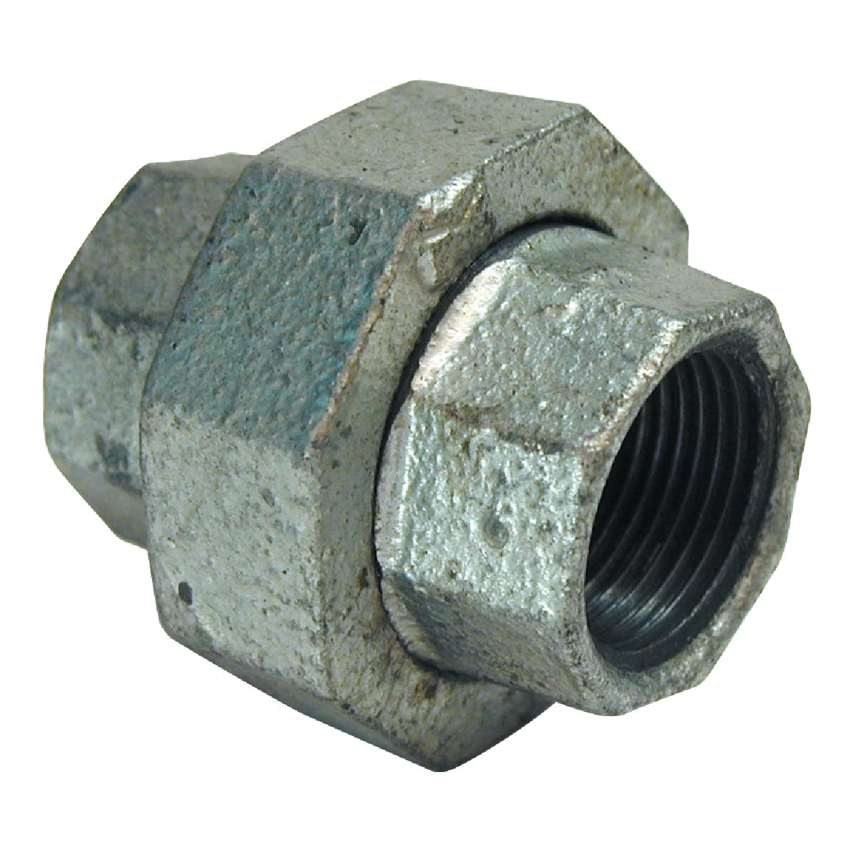 1/8 In. X 1/8 In. Fpt Malleable Iron Galvanized Union Pipe Fitting