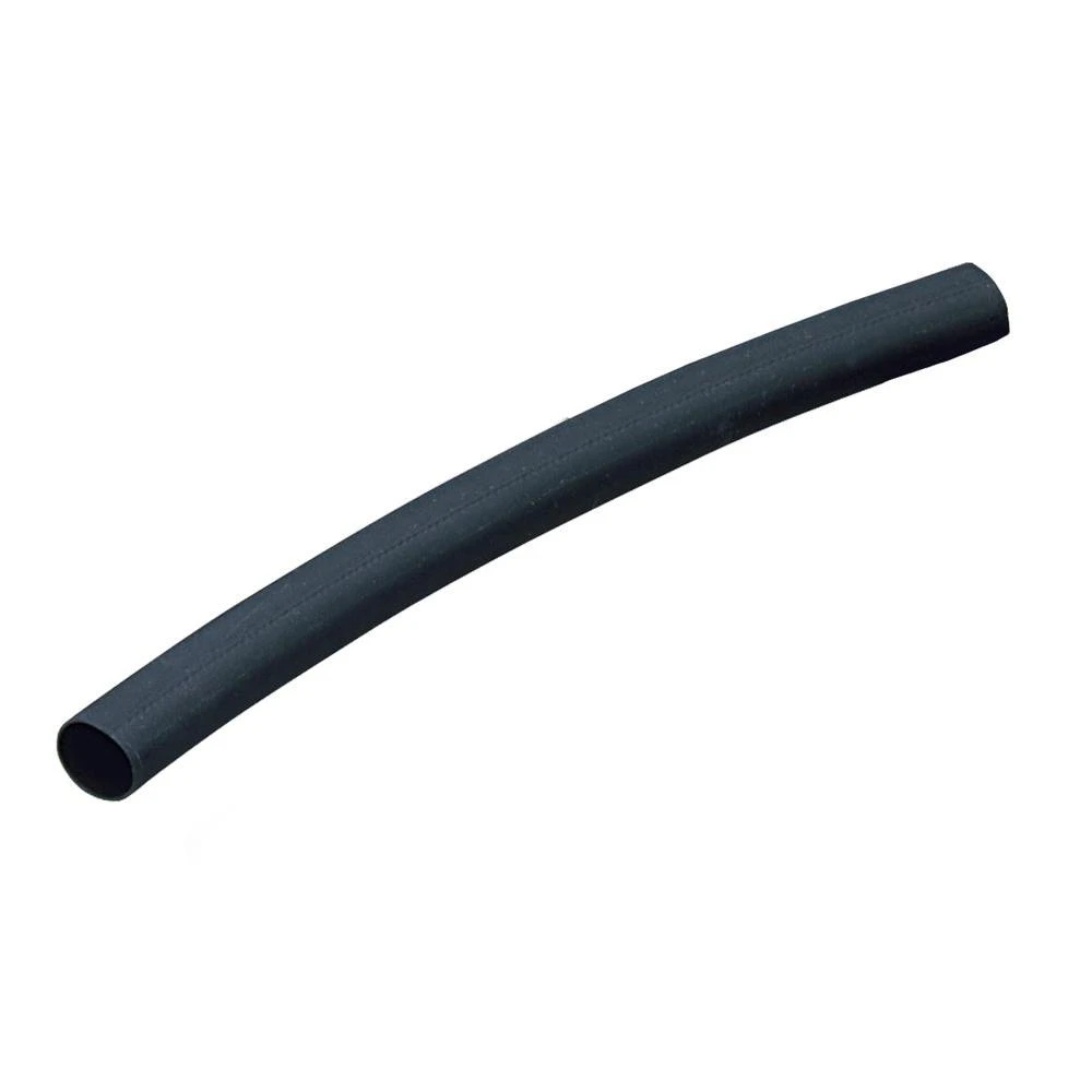 Heat Shrink Tubing, 1/4-1/8 x 4-In., Black