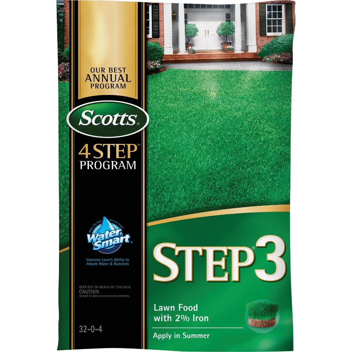 Step 3 Lawn Fertilizer 12.60 Lb. 5000 Sq. Ft. 32-0-4