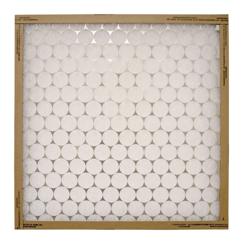 Ez Flow Air Filter, Flat Panel, Spun Fiberglass, 18" X 25" X 1", Merv 4