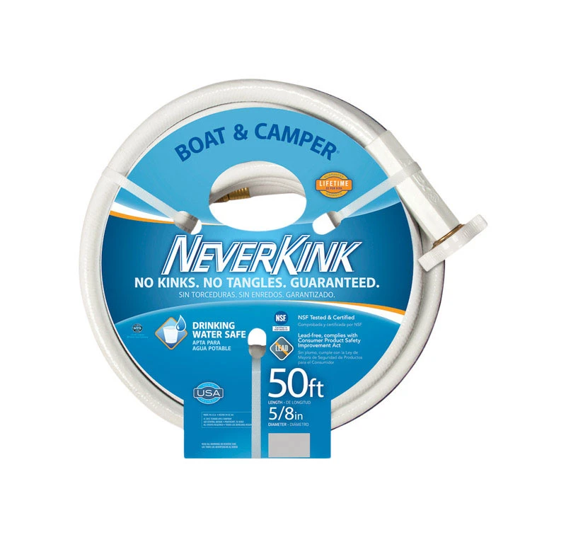 Neverkink 5/8 In. X 50 Ft. Boat And Camper Water Hose