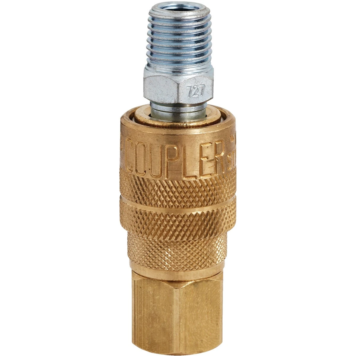 Compression Coupler and Plug Kit, M-Style, 1/4 Inch National Pipe Thread