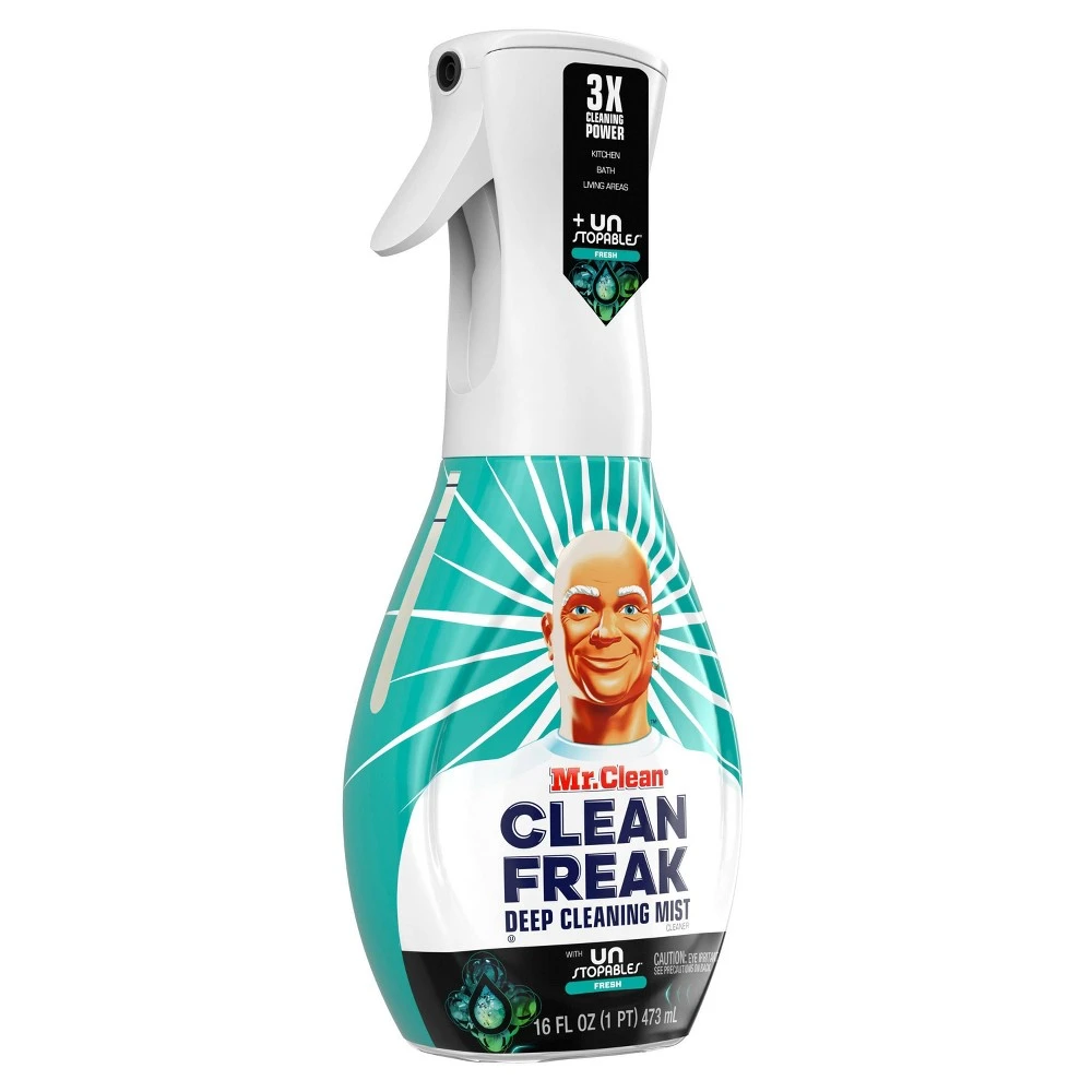 Clean Freak Deep Cleaning Multi-surface Mist Spray, 16 Oz. Unstopables Fresh Scent Starter Kit