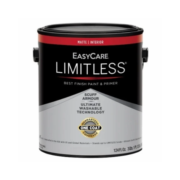 Limitless Interior Paint & Primer, Pastel Base, Matte Finish, 1 Gallon