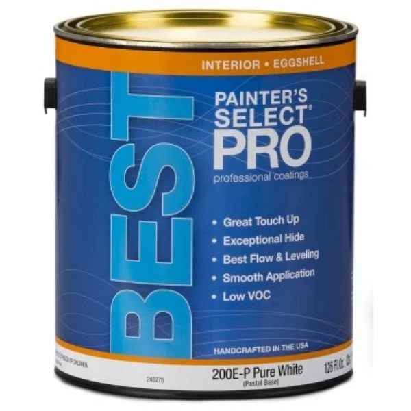 Pro Best Interior Paint, Eggshell Pastel Base Latex, Gallon - Exceptional Durability