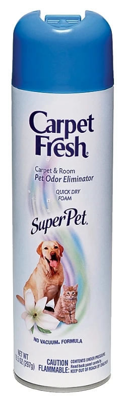 10.5 Oz. Super Pet No Vacuum Carpet Refresher Foam
