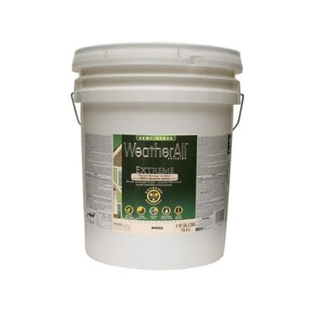 Platinum WeatherAll Exterior House Paint and Primer, White Neutral Base, 5 Gallon