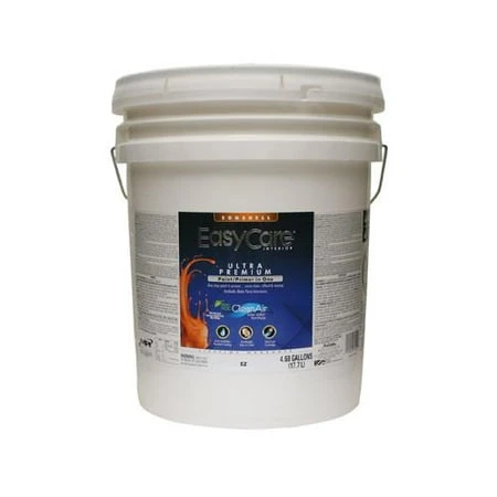Ultra Premium Interior Latex Paint and Primer, Off White Eggshell Finish, 5 Gallons