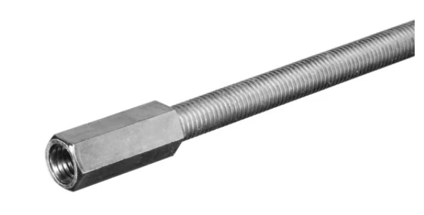 Steelworks 3/4 In. Zinc-plated Steel Coupling Nut - Coarse Thread