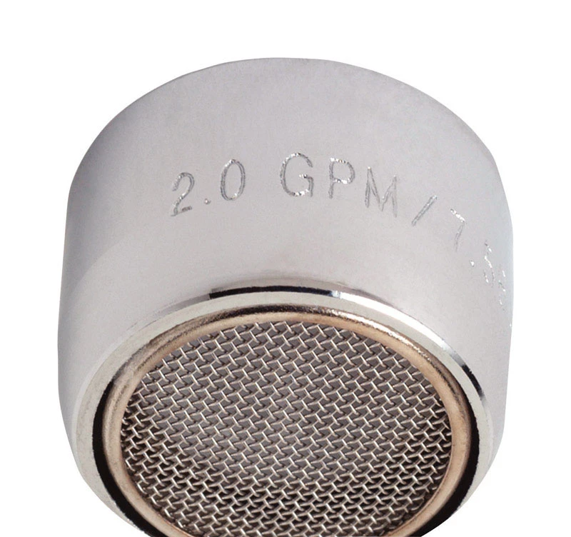 Chrome Female Thread 13/16 In.-27 Slotless Aerator Adapter Sf0048x