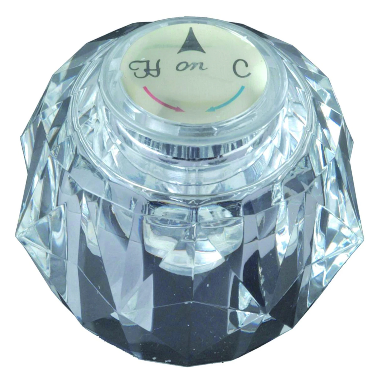 Clear Acrylic Faucet Handle For Delta Bathroom And Kitchen Faucets, Model Sh6809