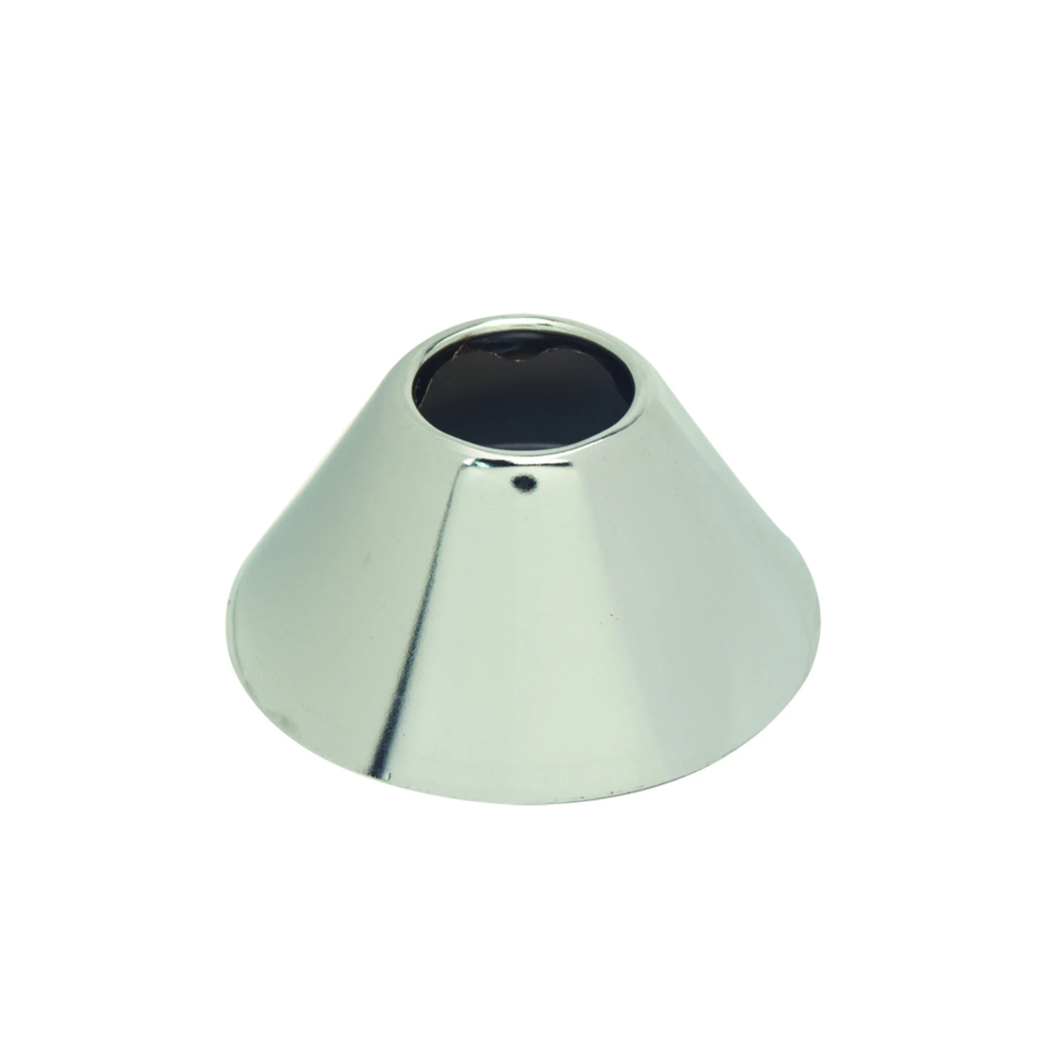 Deep Pipe Cover Flange, Chrome, 1/2 In. or 3/4 In. O.D., 2-Pk.