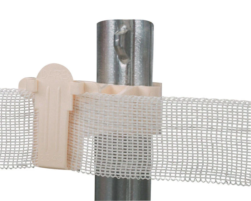 T-Post Tape Insulator Extender, White, 25-Pk.