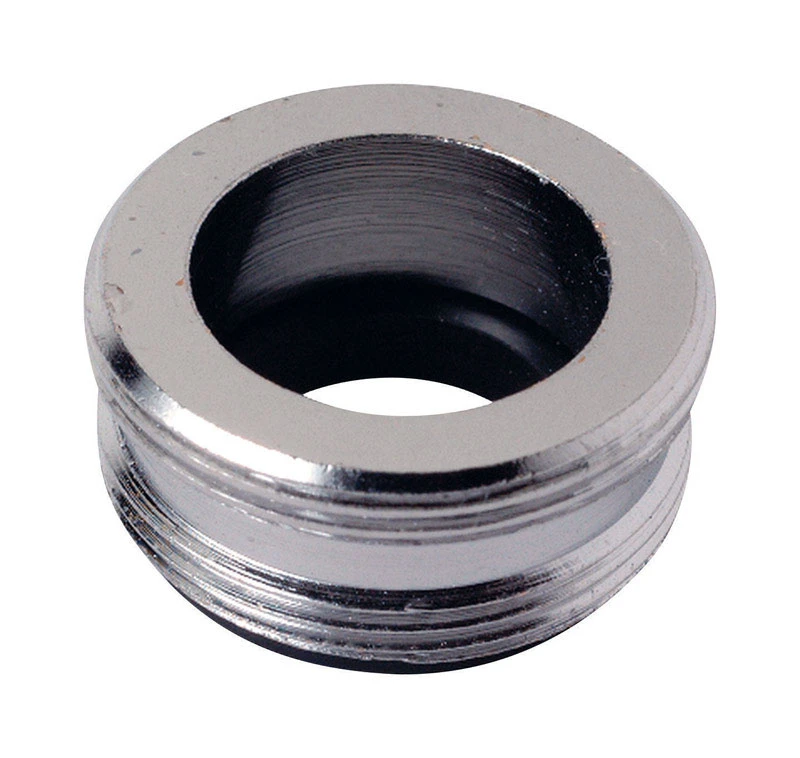 Chrome Aerator Adapter 13/16 In.-27 X Male 55/64 In.-27