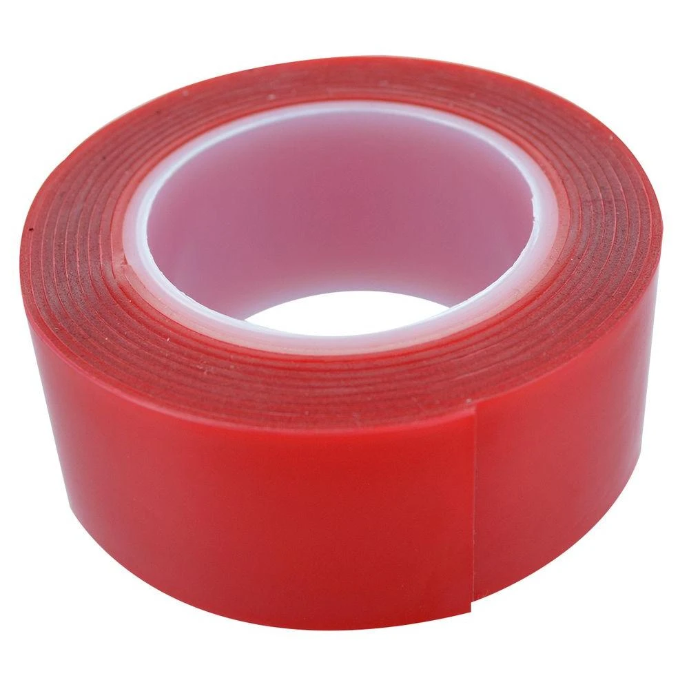 1 In. X 1.6 Yds. Heavy-duty Double-sided Sign Tape - Clear Adhesive