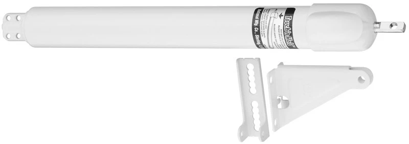 Touch N' Hold Steel Door Closer, Model N279-794, White