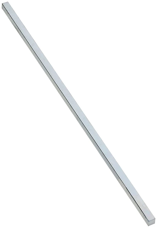 Zinc Plated Key Stock, 5/16 Inch by 12 Inch
