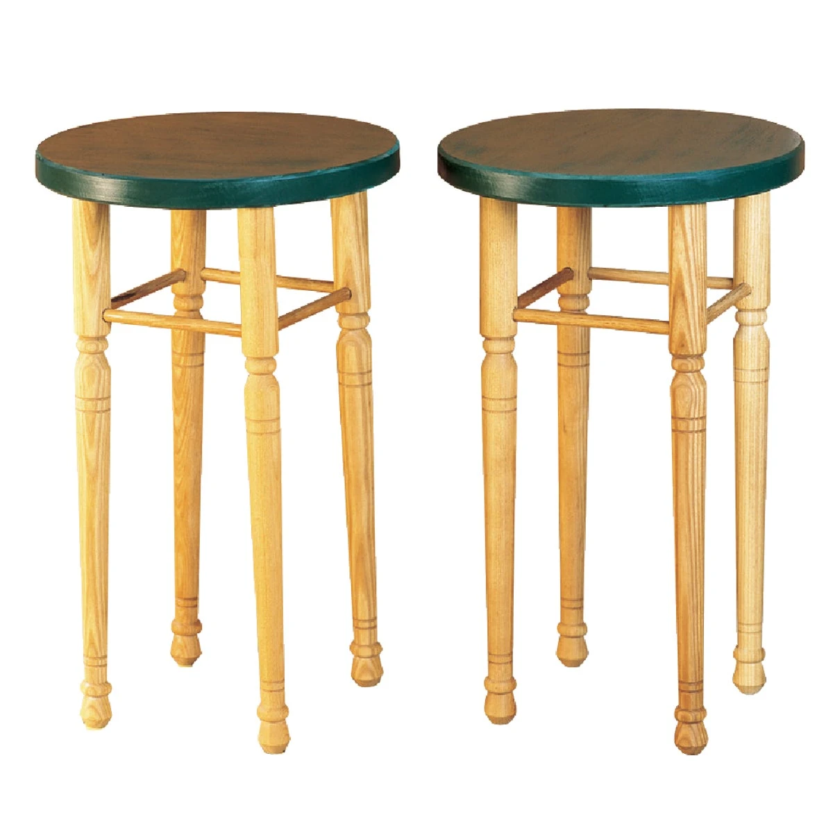 15-3/4 In. Hardwood Early American Table Leg With Pre-installed Bolt