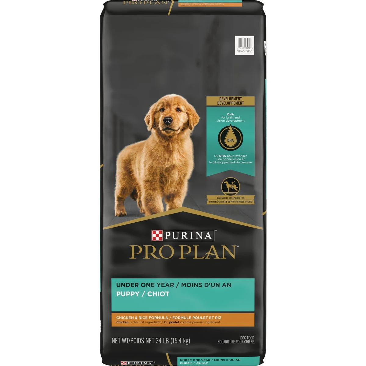 34 Lb. Chicken & Rice Dry Puppy Food - Complete Nutrition