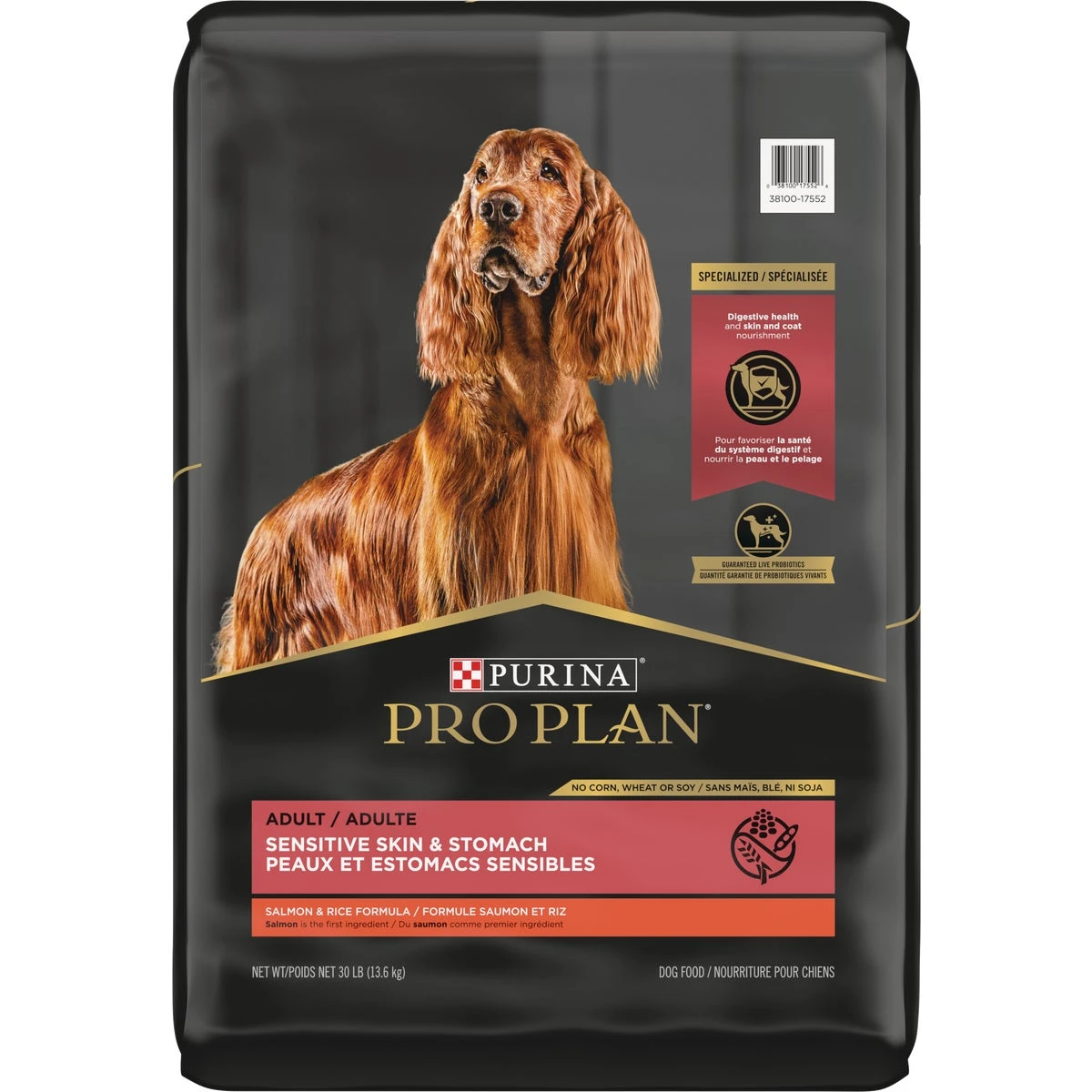 Sensitive Skin & Stomach 30 Lb. Salmon & Rice Flavor Dry Dog Food
