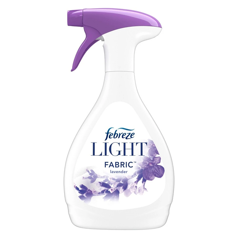 Light Odor Eliminating Fabric Refresher Spray Lavender Scent 27 Fluid Ounce Bottle
