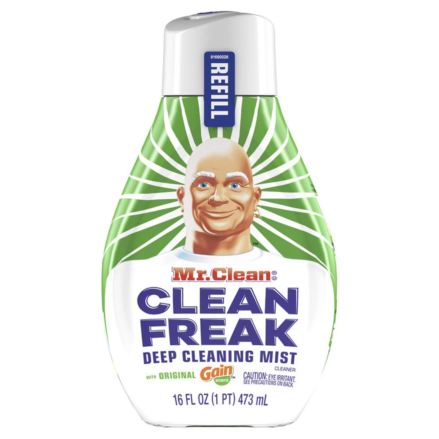 Clean Freak Original Scent Concentrated Deep Cleaning Mist Refill Liquid 16 Oz