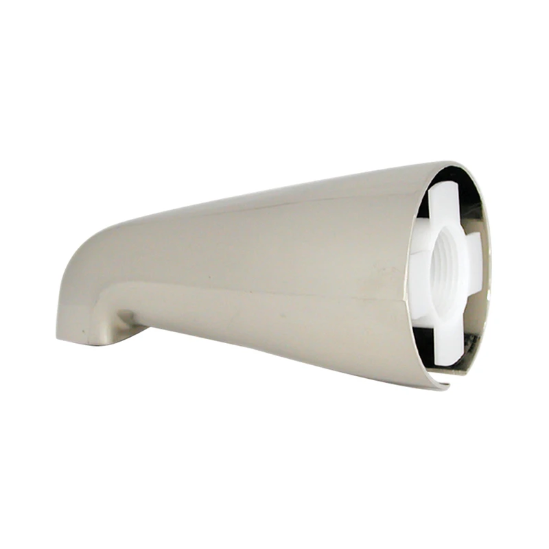 Universal Brushed Nickel Tub Spout Without Diverter, Model 89247