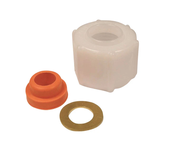 Ballcock Coupling Nut Washer - Multicolored Brass, 1-1/8" O.d. X 7/8" I.d.