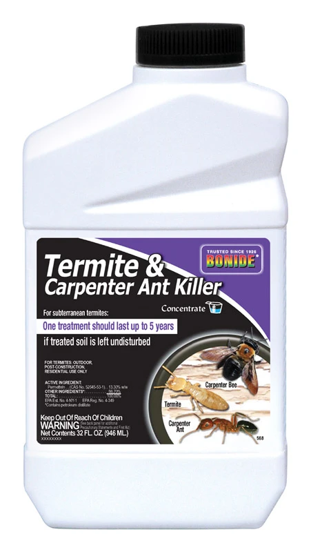 32 Oz. Concentrate Outdoor Termite & Carpenter Ant Killer With Permethrin